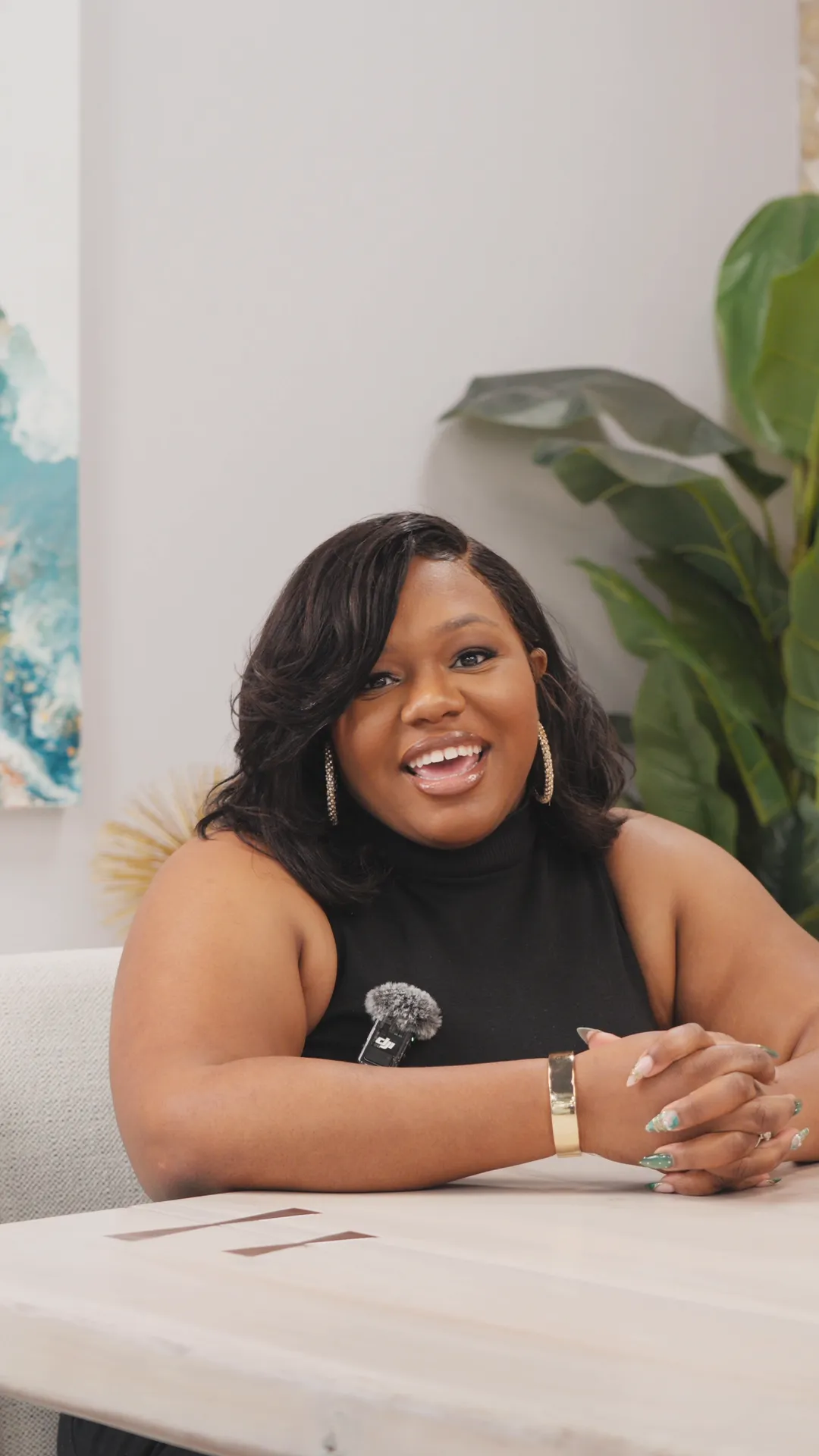 Shakila Miller in a filmed interview for Tran Miller & Associates